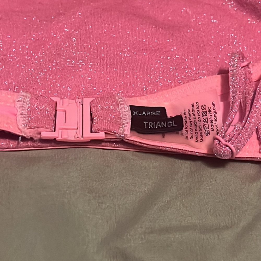 TRIANGL Mica - Pitaya Sparkle Bikini Top - Picture 14 of 14